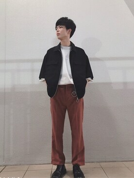 WEGOさん（メンズ・176cm）の夏コーディネート