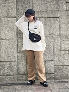 「DC SHOES（ディーシーシューズ）のアイテム」を使った、WEGOさん（レディース・151cm）の夏コーディネート