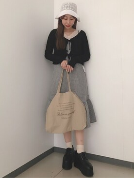 WEGOさん(レディース・161cm)の夏コーディネート