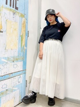 「ベンデイビス」｜「アイテム（帽子）」を使った、WEGOさん（レディース・150cm）の夏コーディネート