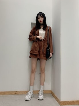 WEGOさん（レディース・160cm）の秋コーディネート