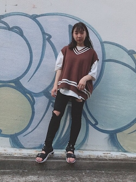 WEGOさん（レディース・152cm）の秋コーディネート