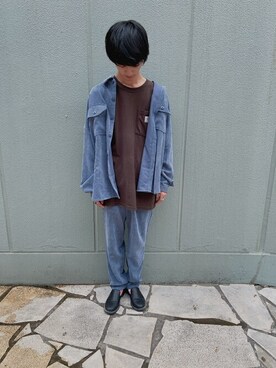 WEGOさん（メンズ・174cm）の秋コーディネート