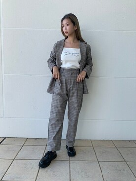 WEGOさん（レディース・154cm）の秋コーディネート