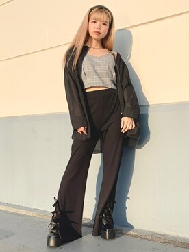 WEGOさん（レディース・146cm）の秋コーディネート