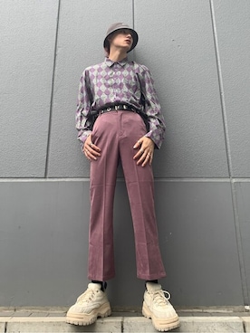 WEGOさん（メンズ・179cm）の秋コーディネート