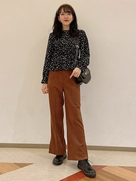 WEGOさん（レディース・161cm）の秋コーディネート