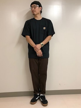 「WEGO（ウィゴー）のアイテム（レッグウェア）」を使った、WEGOさん（メンズ・182cm）の秋コーディネート