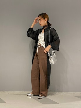 「WEGO（ウィゴー）のアイテム（財布/小物）」を使った、WEGOさん（レディース・161cm）の秋コーディネート