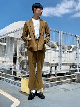 WEGOさん（メンズ・180cm）の秋コーディネート