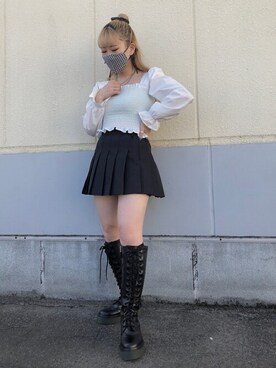「アイテム（その他ボディ・ヘアケア）」を使った、WEGOさん（レディース・154cm）の秋コーディネート