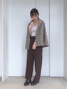 WEGOさん(レディース・158cm)の秋コーディネート