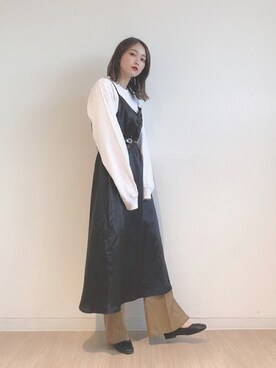 「WEGO（ウィゴー）のWEGO/ワイドカチューシャ（カチューシャ）」を使った、WEGOさん（レディース・160cm）の秋コーディネート