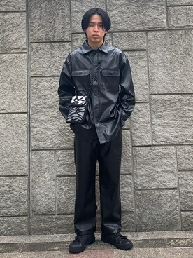 「WEGO（ウィゴー）のアイテム（ミリタリージャケット）」を使った、WEGOさん（メンズ・165cm）の秋コーディネート