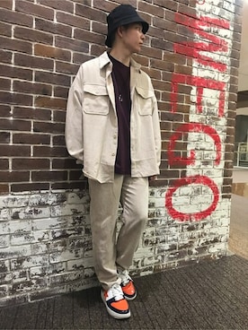 WEGOさん（メンズ・170cm）の秋コーディネート