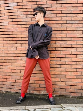 WEGOさん（メンズ・177cm）の秋コーディネート