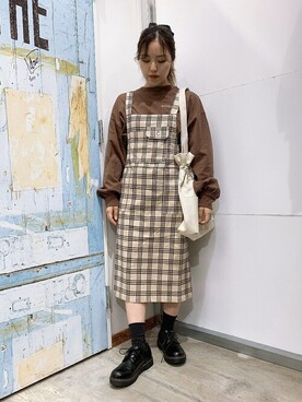 「WC（ダブル シー）のアイテム（ヘアアクセサリー）」を使った、WEGOさん（レディース・150cm）の秋コーディネート