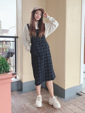 WEGOさん(レディース・152cm)の秋コーディネート