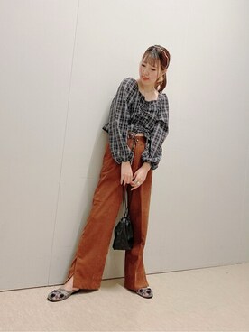 WEGOさん（レディース・160cm）の秋コーディネート