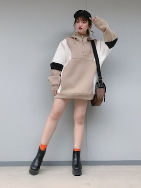 WEGOさん（レディース・152cm）の秋コーディネート