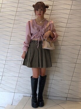 WEGOさん（レディース・156cm）の秋コーディネート