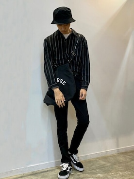 「CONVERSE（コンバース）のアイテム（バッグ）」を使った、WEGOさん（メンズ・180cm）の秋コーディネート