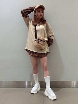 WEGOさん（レディース・159cm）の秋コーディネート