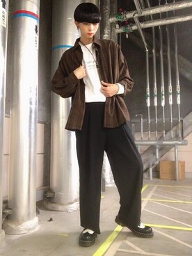 WEGOさん(メンズ・172cm)の秋コーディネート