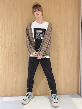WEGOさん（メンズ・178cm）の秋コーディネート