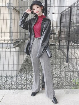 WEGOさん（レディース・156cm）の秋コーディネート