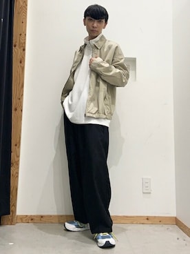 「U.S. POLO ASSN.（ユーエスポロアッスン）のアイテム（ブルゾン）」を使った、WEGOさん（メンズ・181cm）の秋コーディネート