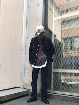 「WEGO（ウィゴー）のアイテム（デニムジャケット）」を使った、WEGOさん（メンズ・175cm）の秋コーディネート