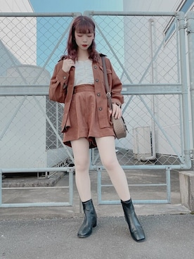 WEGOさん（レディース・150cm）の秋コーディネート