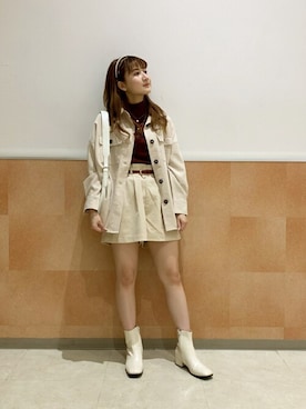 WEGOさん（レディース・155cm）の秋コーディネート