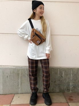 WEGOさん(レディース・160cm)の秋コーディネート