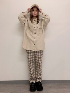 WEGOさん（レディース・150cm）の秋コーディネート