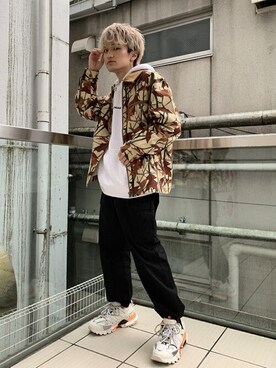 WEGOさん（メンズ・169cm）の秋コーディネート