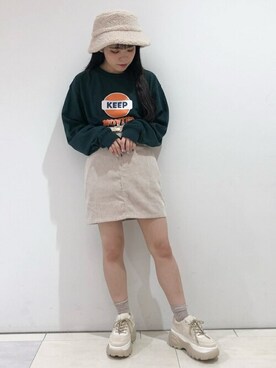 WEGOさん（レディース・146cm）の秋コーディネート