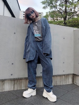 WEGOさん(レディース・160cm)の秋コーディネート