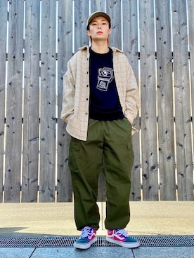 WEGOさん(メンズ・162cm)の秋コーディネート