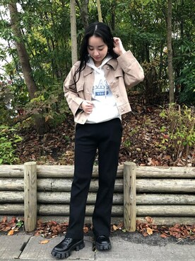 WEGOさん（レディース・161cm）の秋コーディネート