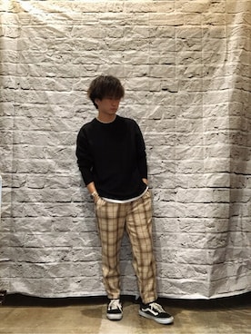 WEGOさん（メンズ・170cm）の秋コーディネート