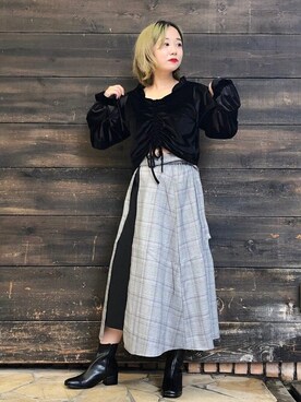 WEGOさん（レディース・148cm）の秋コーディネート