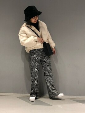「WC（ダブル シー）のアイテム（帽子）」を使った、WEGOさん（レディース・155cm）の秋コーディネート