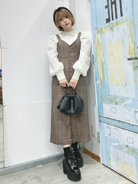 WEGOさん（レディース・159cm）の秋コーディネート