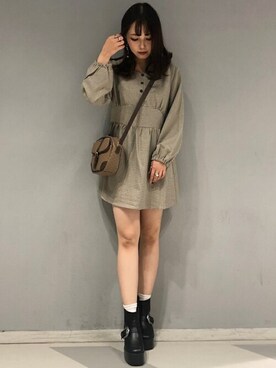 WEGOさん(レディース・153cm)の秋コーディネート