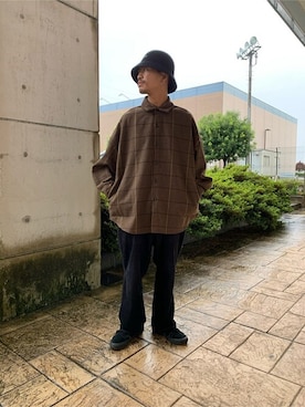 「WEGO（ウィゴー）のアイテム（ミリタリージャケット）」を使った、WEGOさん（メンズ・162cm）の秋コーディネート