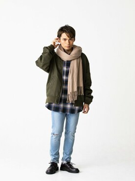 WEGOさん(メンズ・164cm)の秋コーディネート