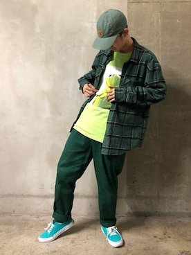 「WEGO（ウィゴー）のアイテム（レッグウェア）」を使った、WEGOさん（メンズ・171cm）の秋コーディネート