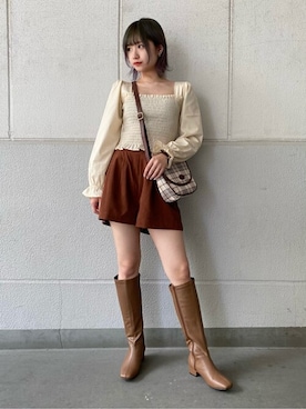 WEGOさん(レディース・162cm)の秋コーディネート